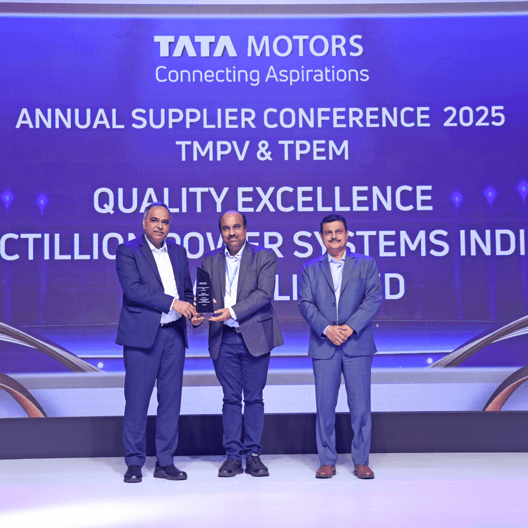 Octillion Receives Supplier Excellence Award from Tata Motors 