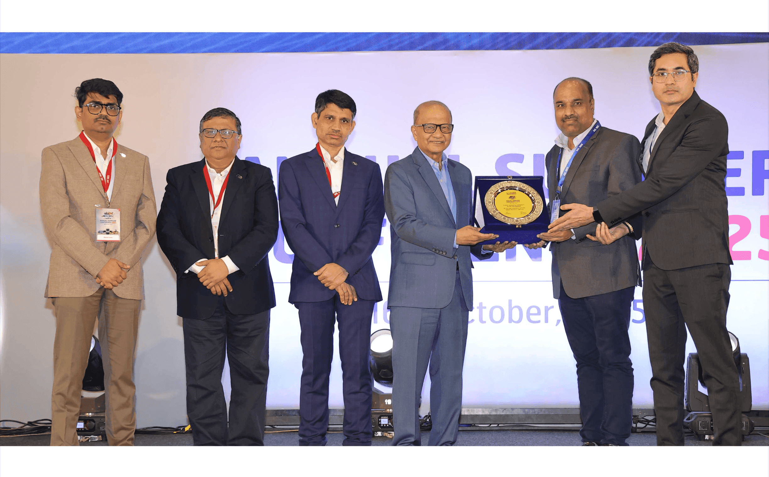Octillion Receives Supplier of the Year Award from Volvo-Eicher